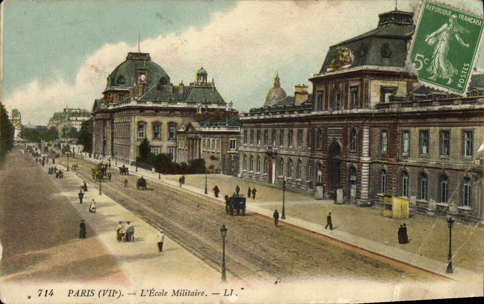 CPA Paris L'Ecole Militaire