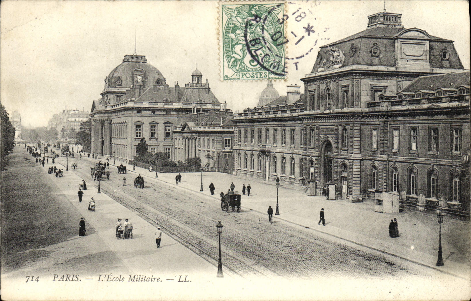 CPA Paris L'Ecole Militaire