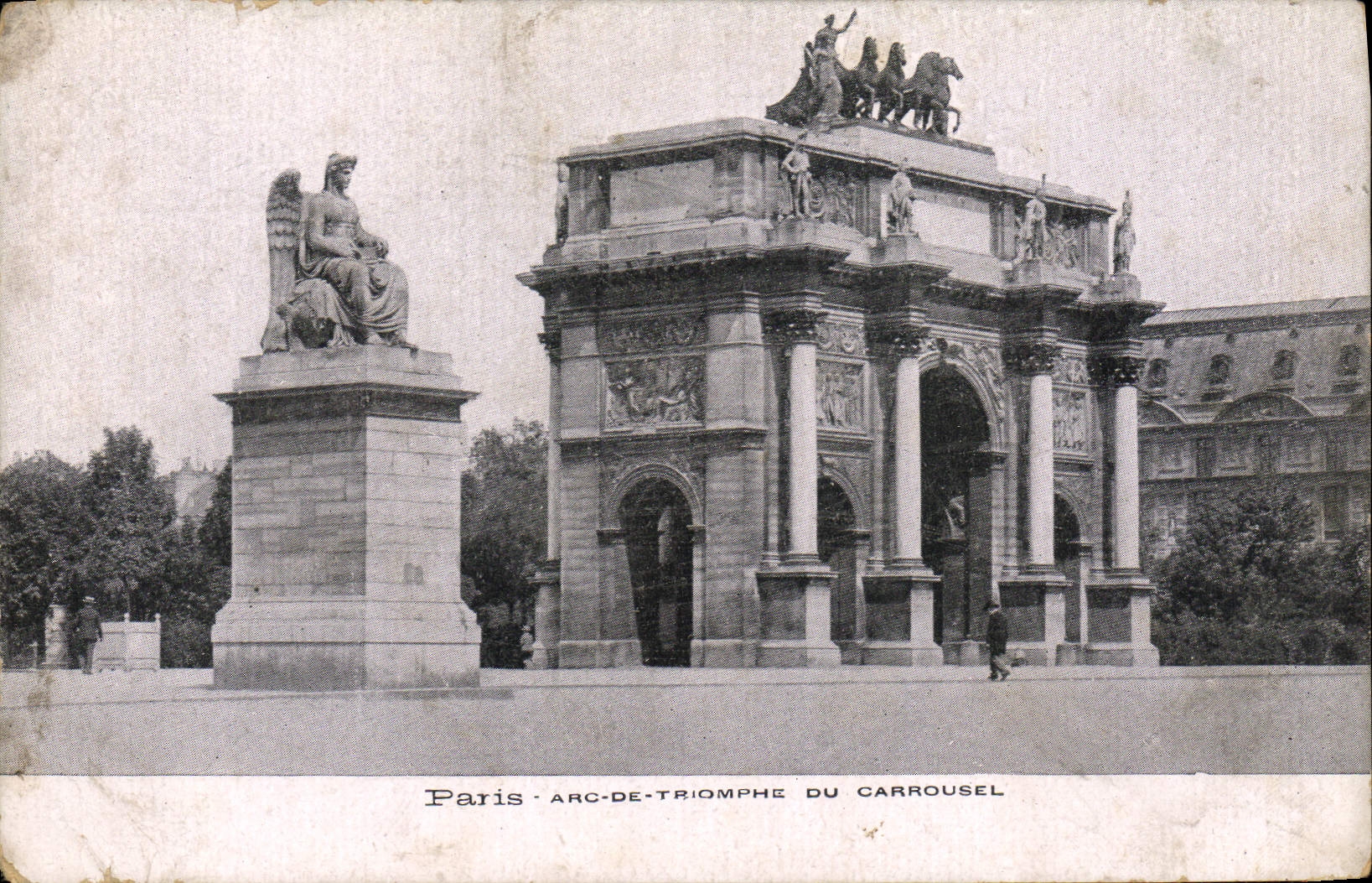 CPA Paris Arc De Triomphe Du Carrousel