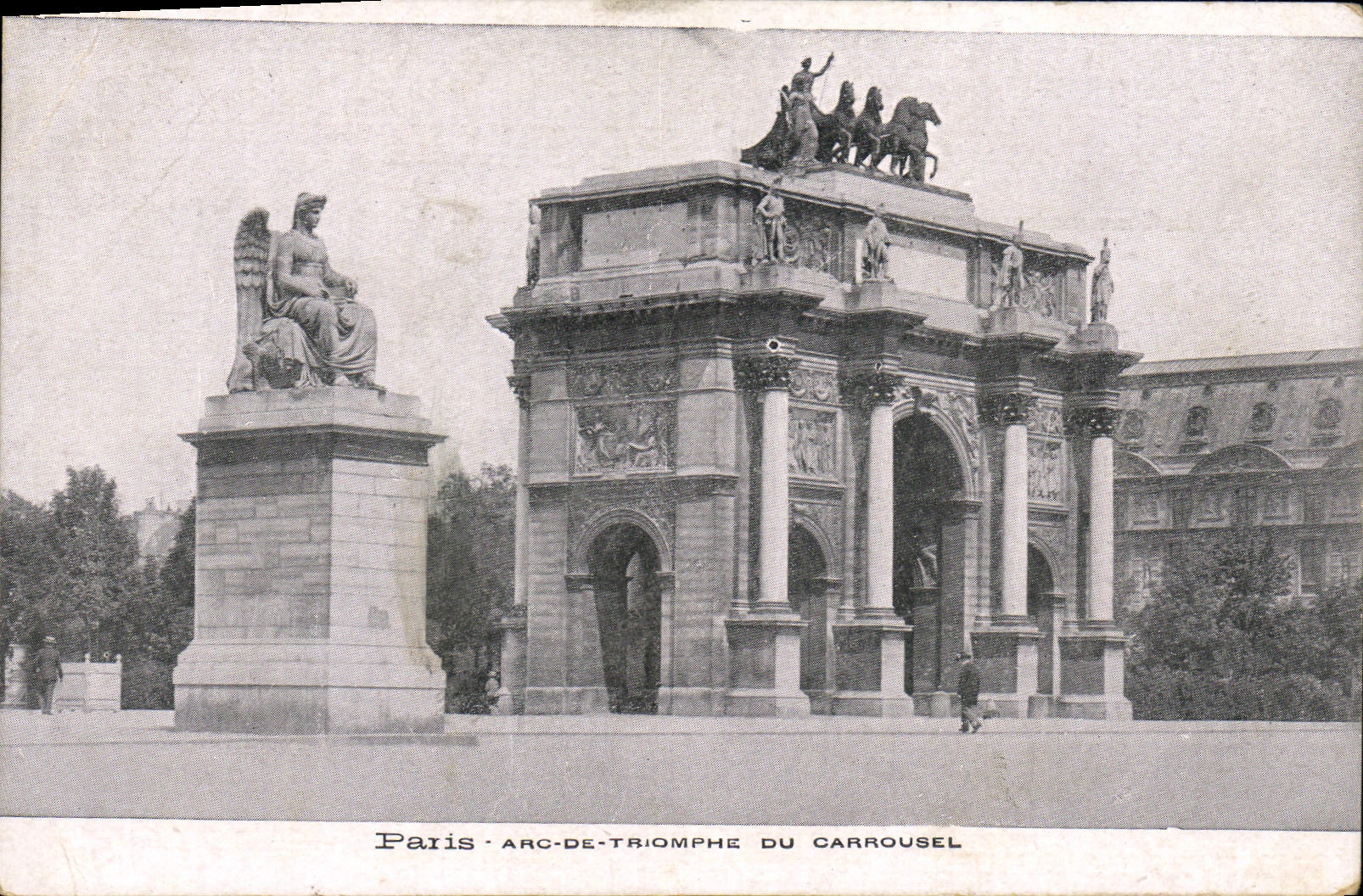 CPA Paris Arc De Triomphe Du Carrousel