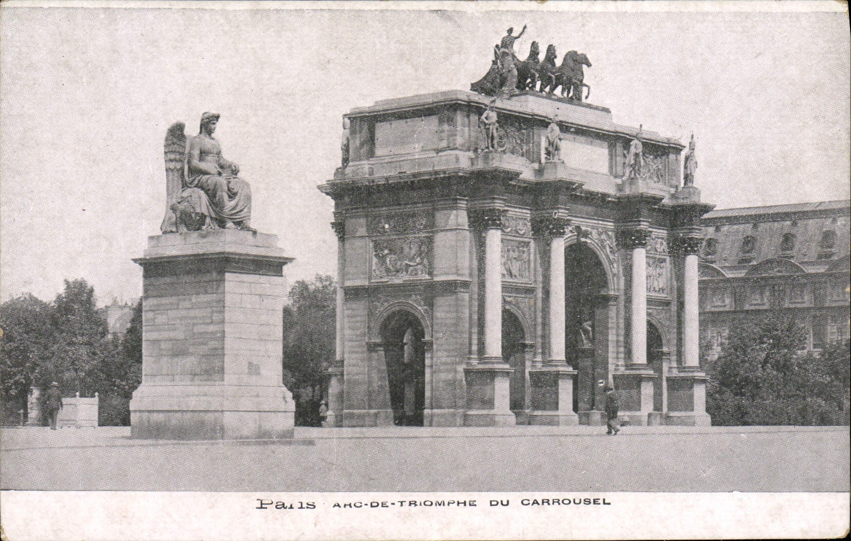 CPA Paris Arc De Triomphe Du Carrousel