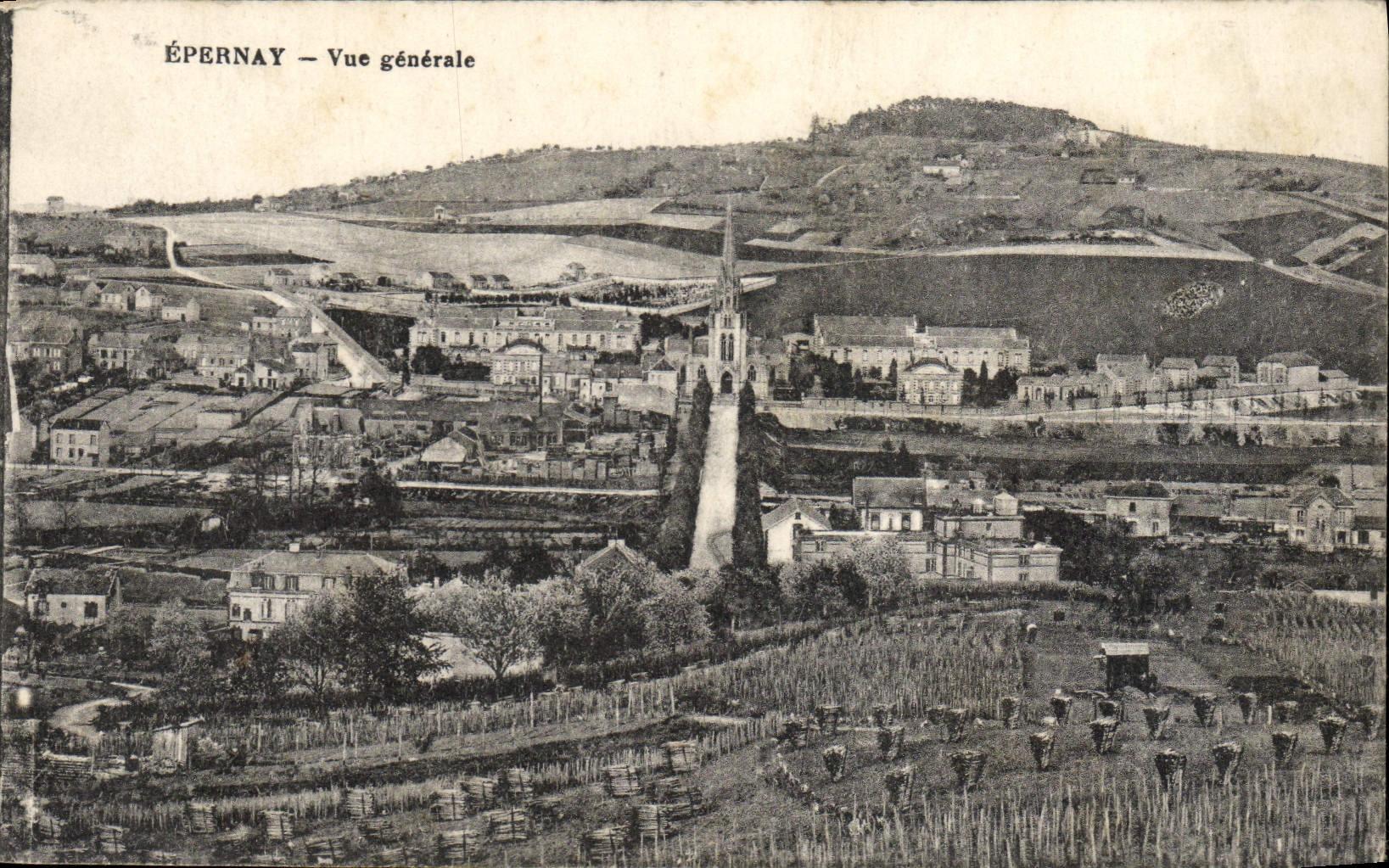 CPA Epernay Vue generale