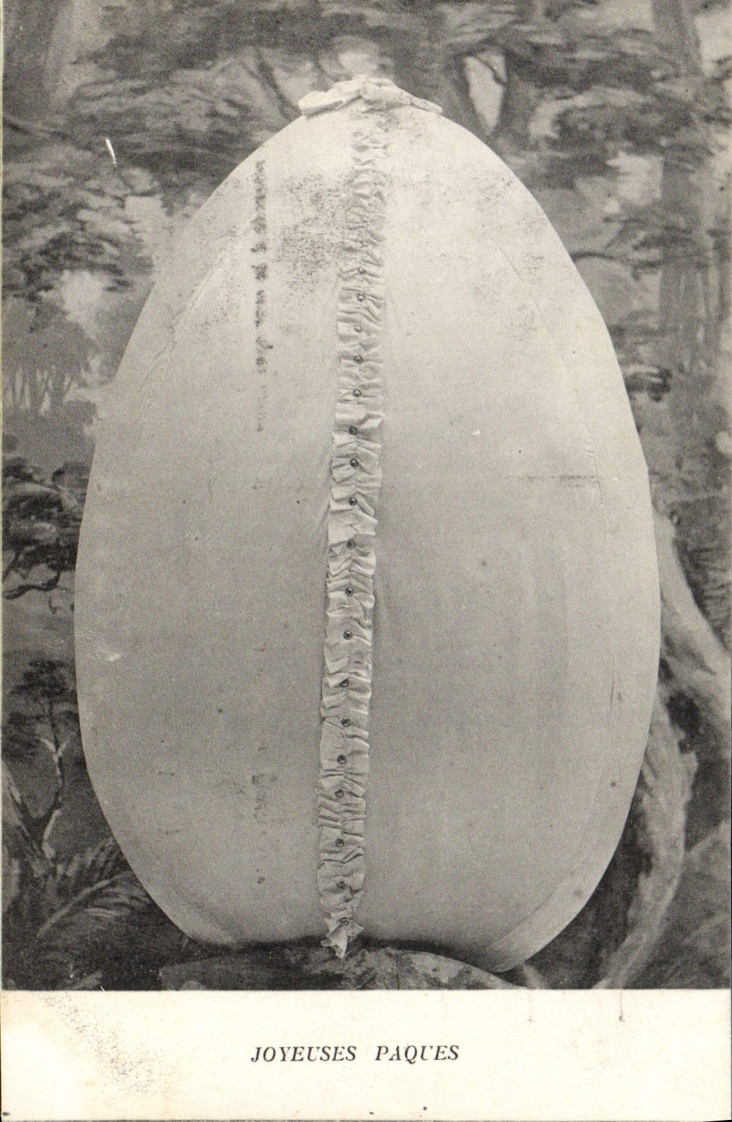 CPA Fantaisie Oeuf Paques