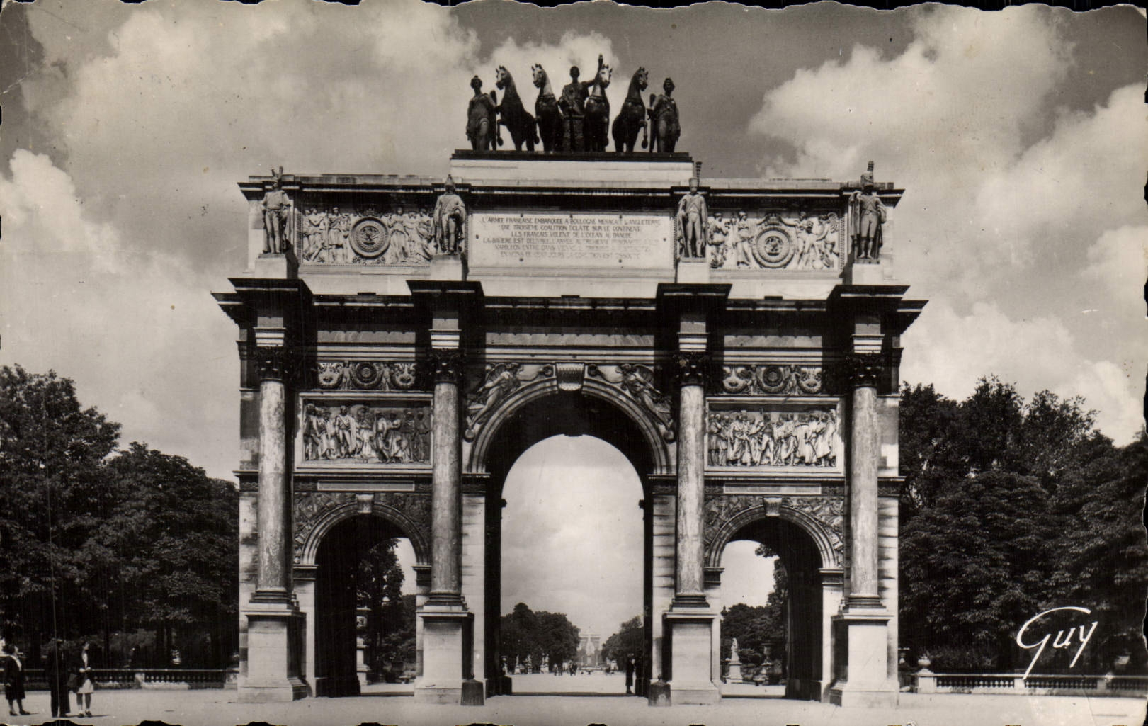 CPM Paris Arc de Triomphe du Carrousel