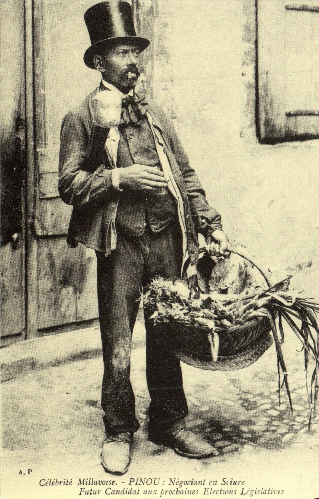 REPRO Pinou Negociant En Sciure Futur Candidat Aux Prochaines elections legislatives Celebrite Millavoise 