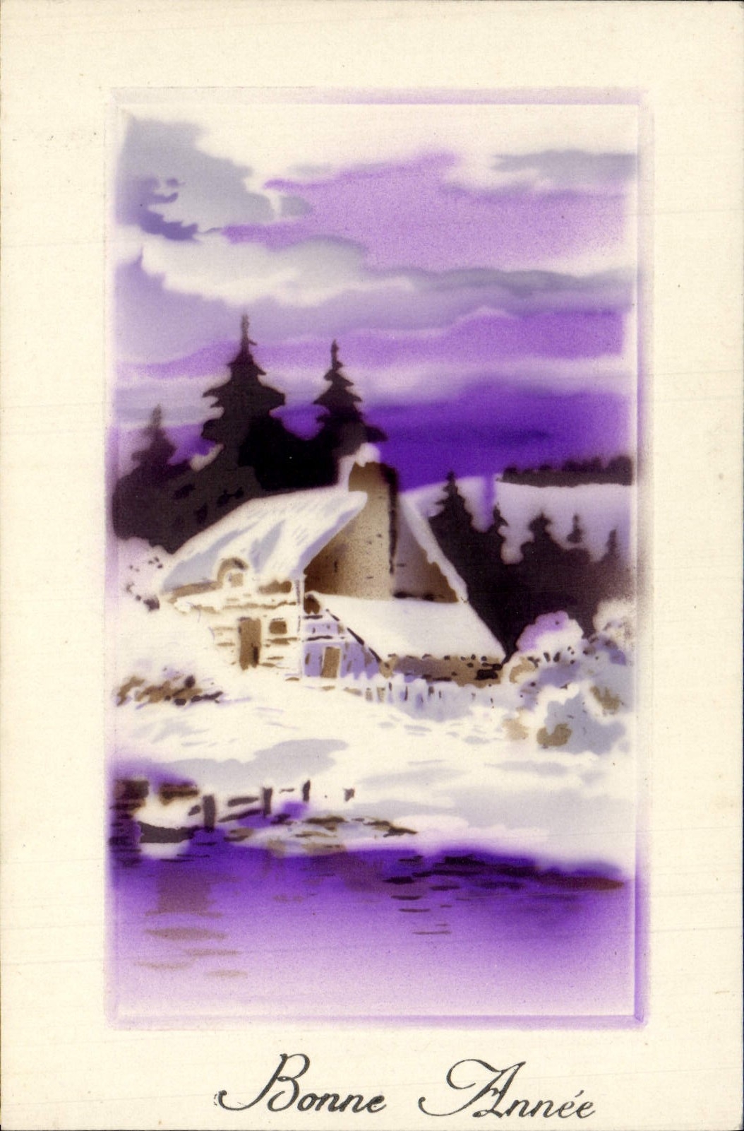 CPA Fantaisie Bonne Annee