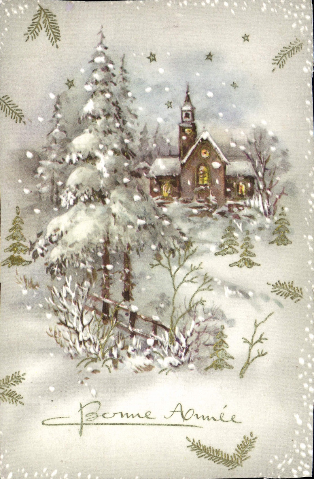 CPA Fantaisie Bonne Annee