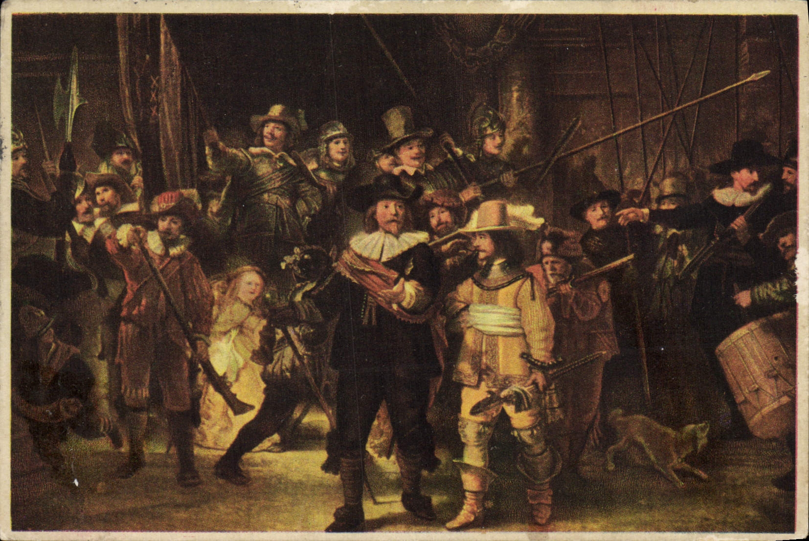 CPA Rembrandt La Ronde De Nuit 