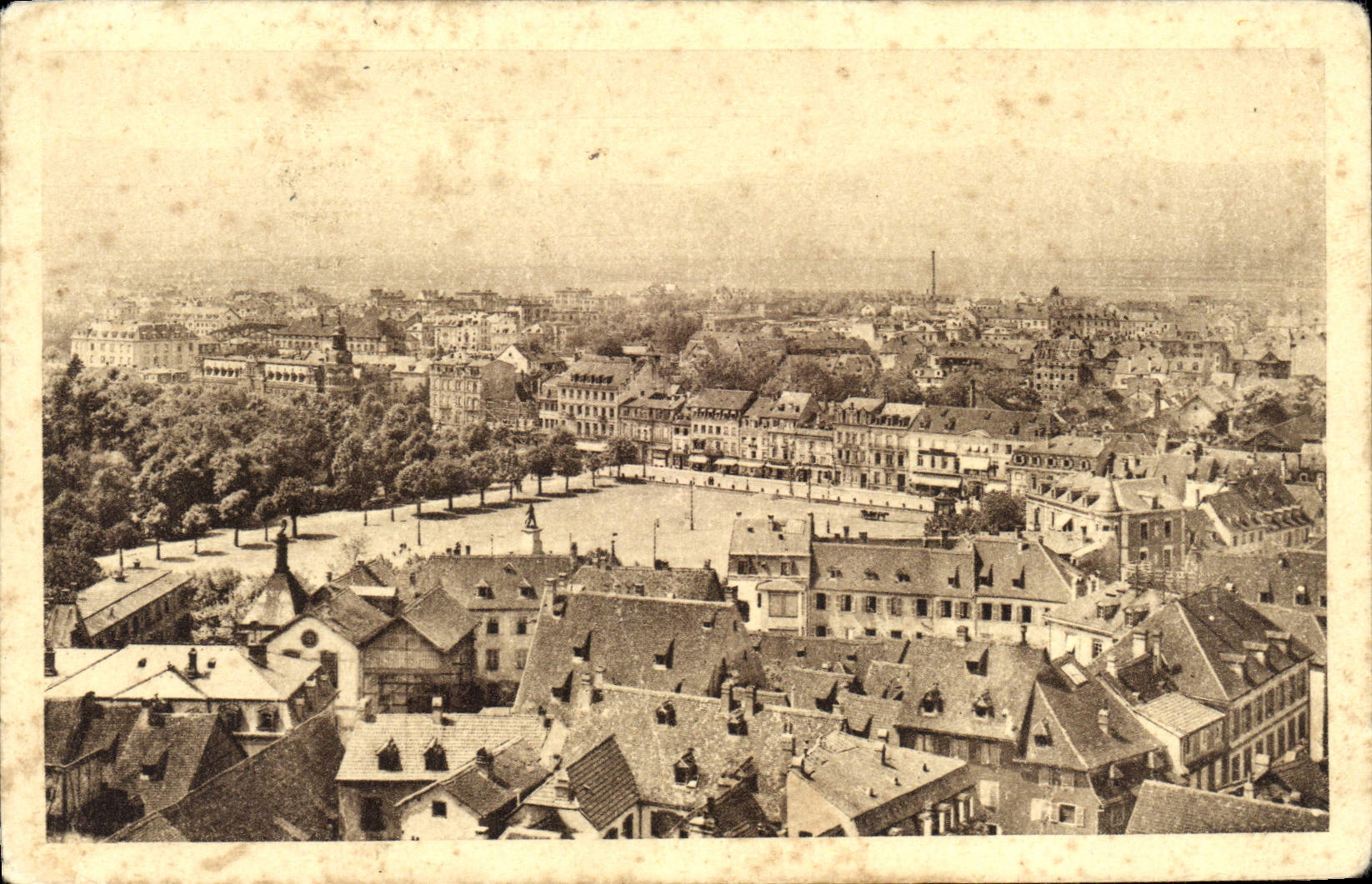 CPA Colmar Vue Generale