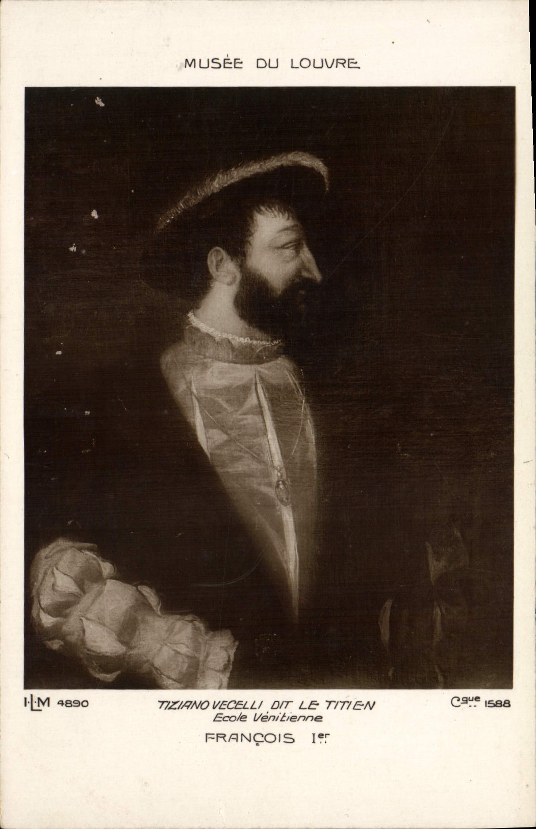 CPA Musee Du Louvre Francois 1er Le Titien