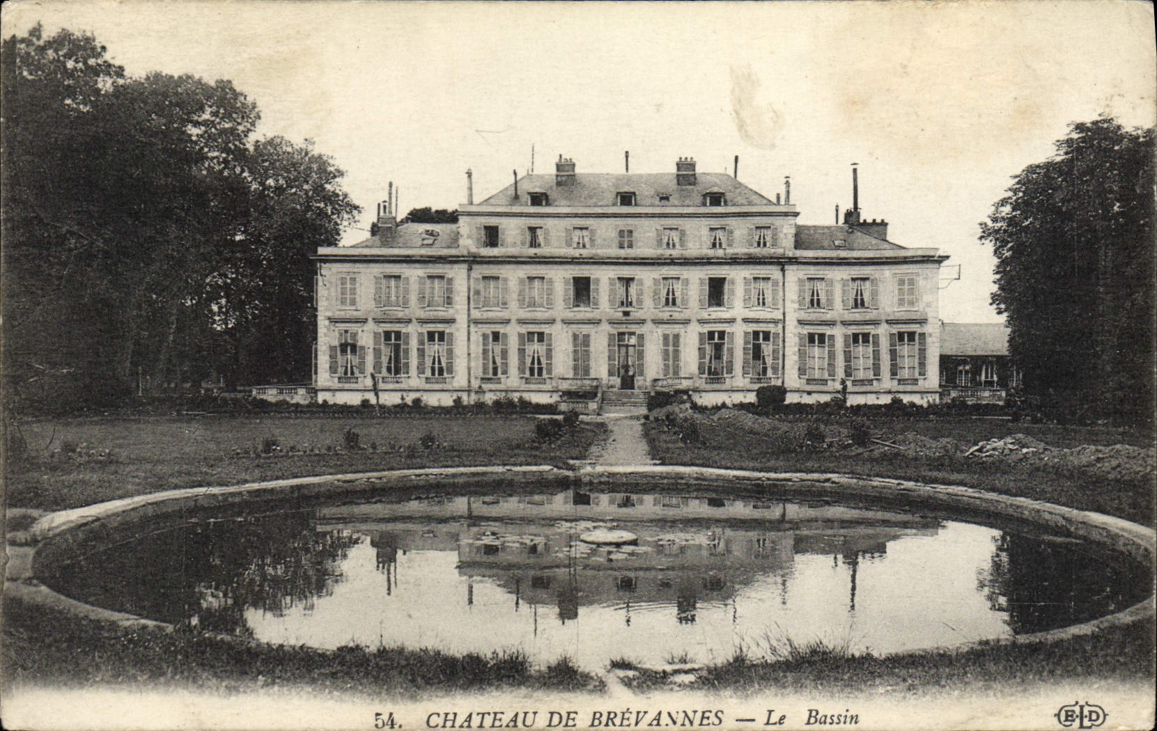 CPA Chateau De Brevannes Le Bassin