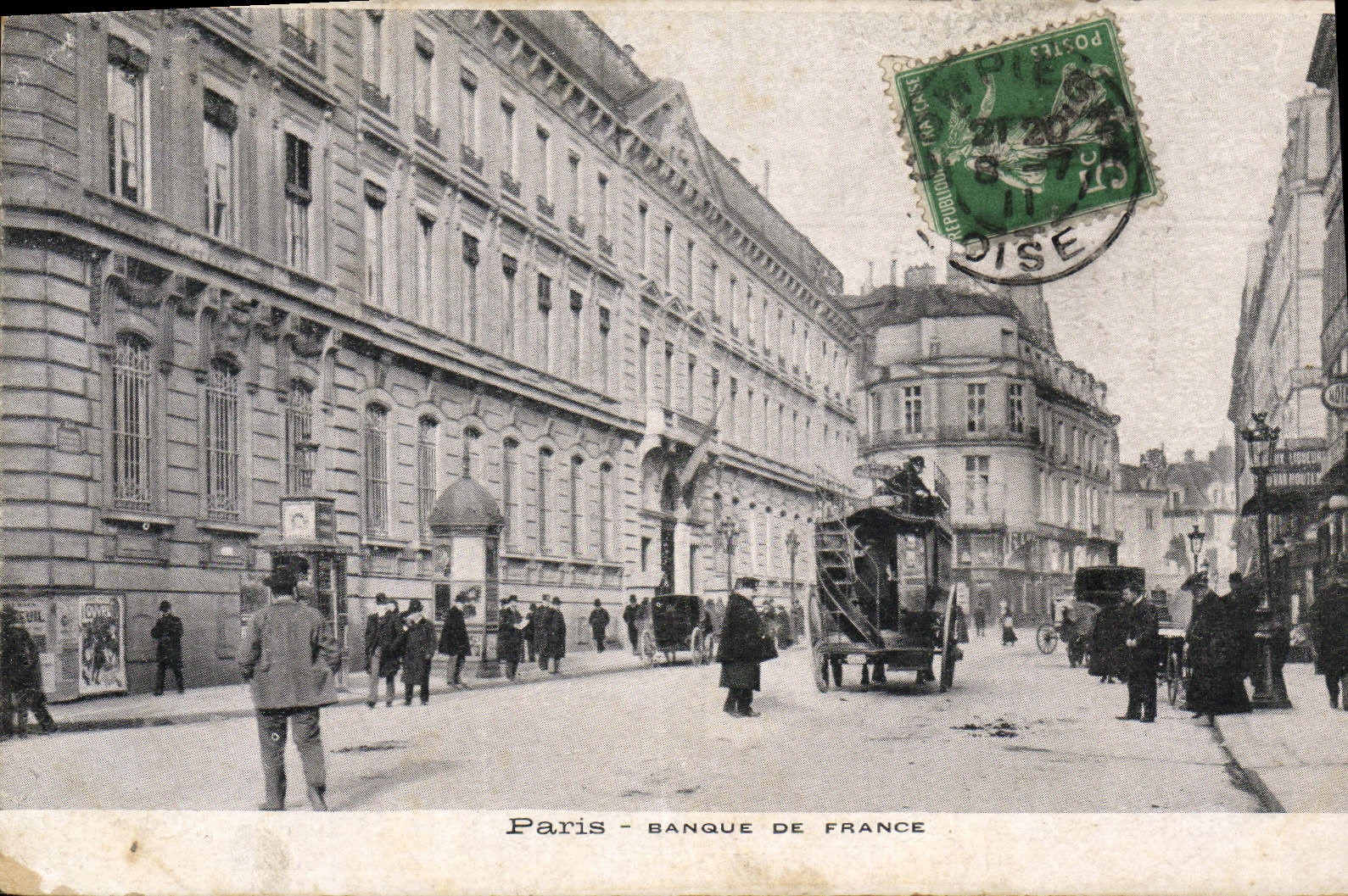 CPA Paris Banque De France