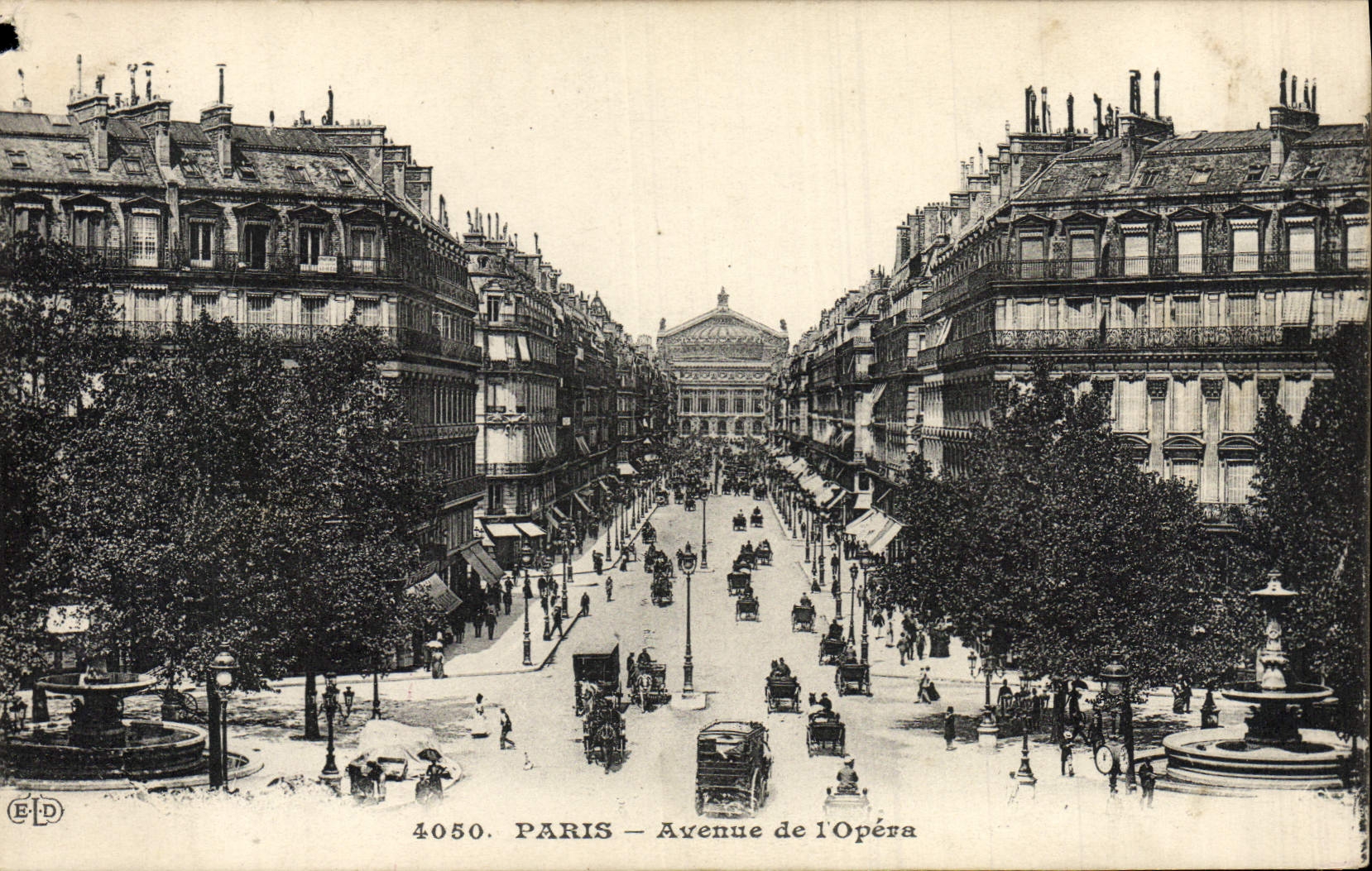 CPA Paris Avenue de I'Oera