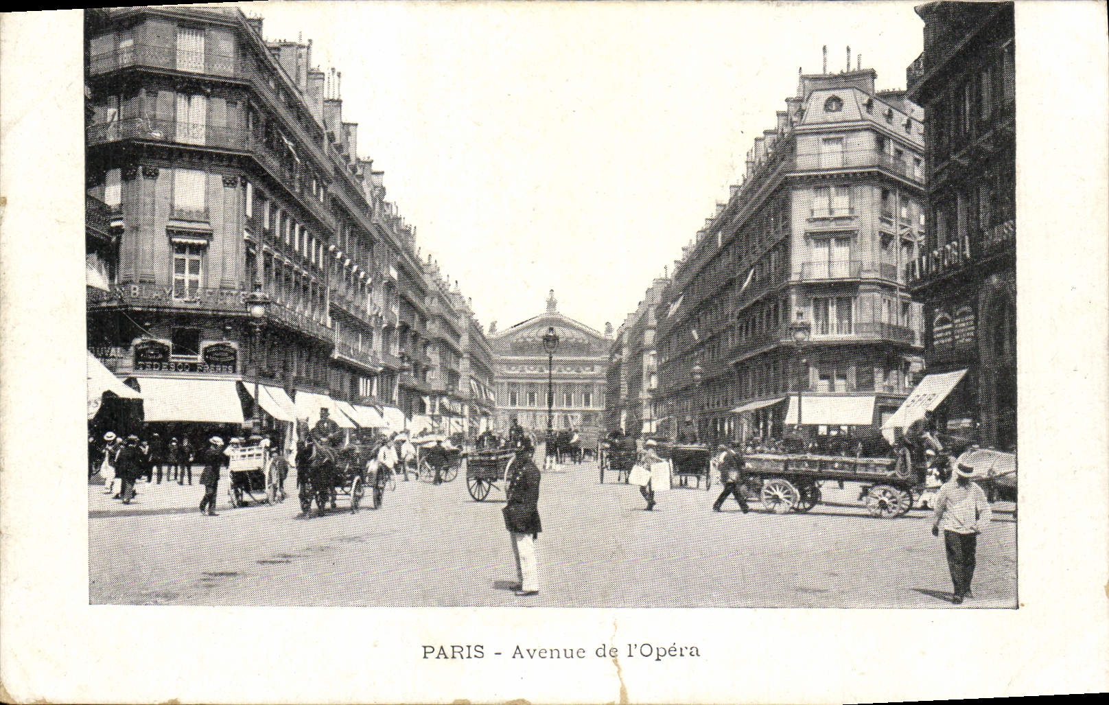 CPA Paris L'Avenue de I'Opera
