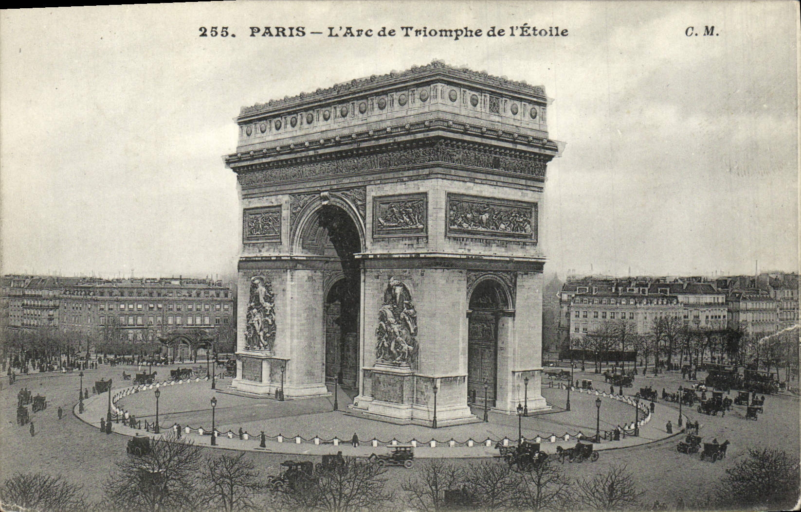 CPA Paris L'Arc de Triomphe de I'Etoile