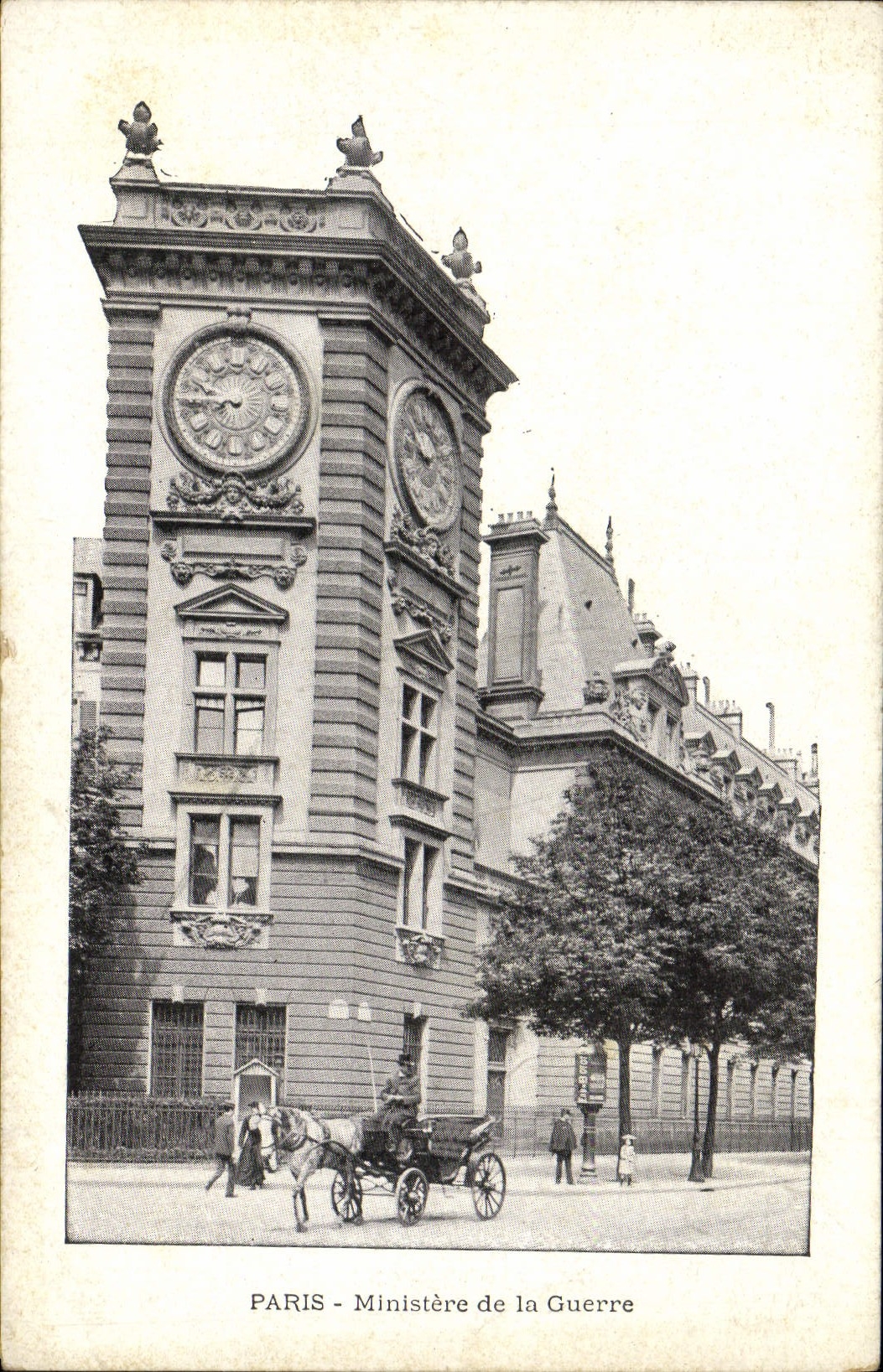 CPA Paris Ministere de la Guerre