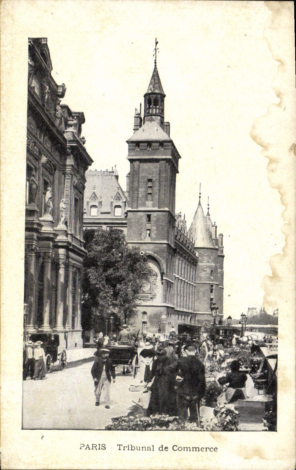 CPA Paris Tribunal de Commerce Marche aux Fleurs