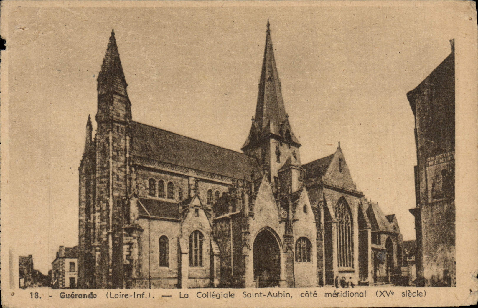 CPA Guerande La Collegiale Saint Aubin