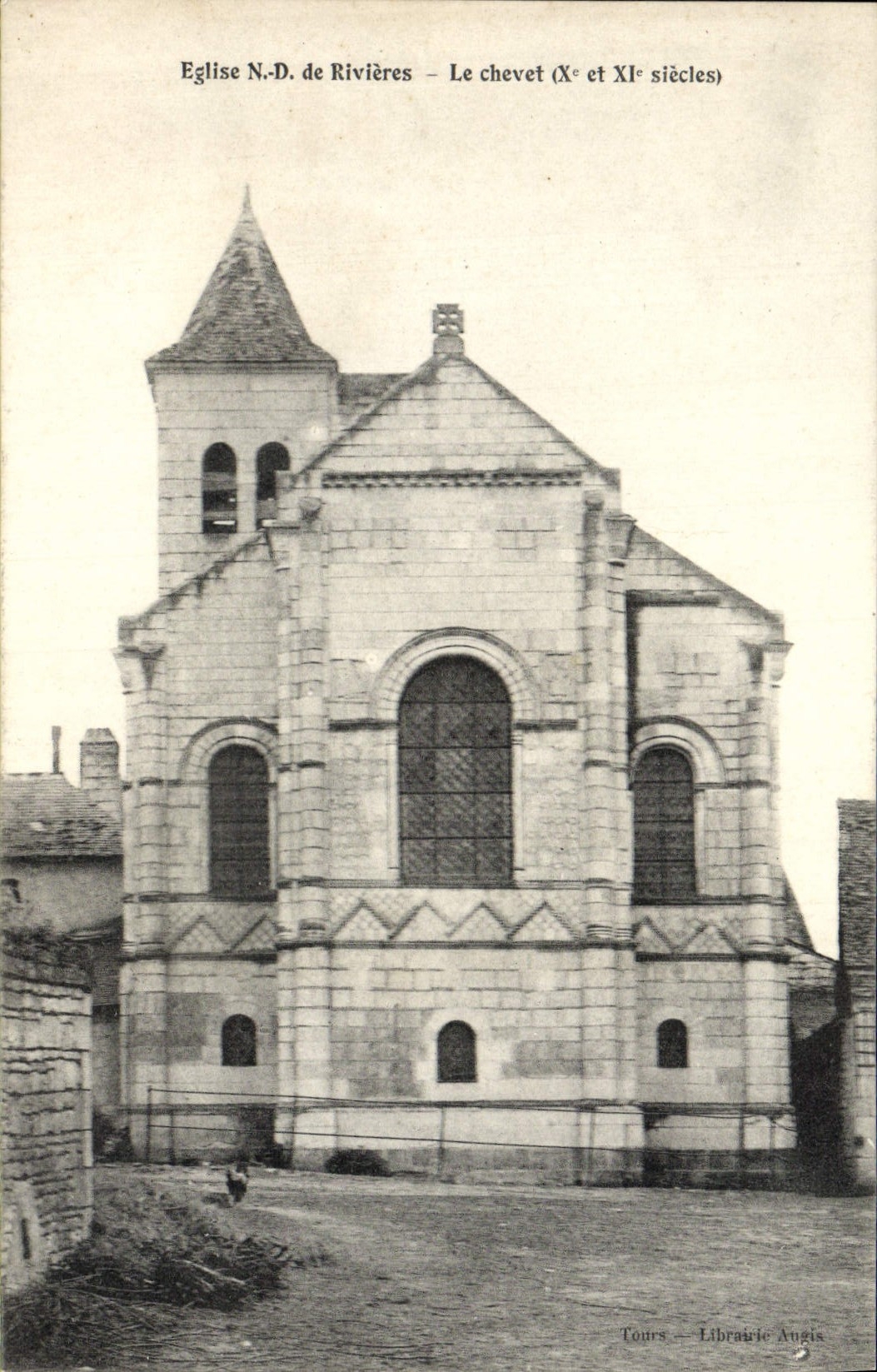 CPA Eglise ND de Rivieres Le cehvet 