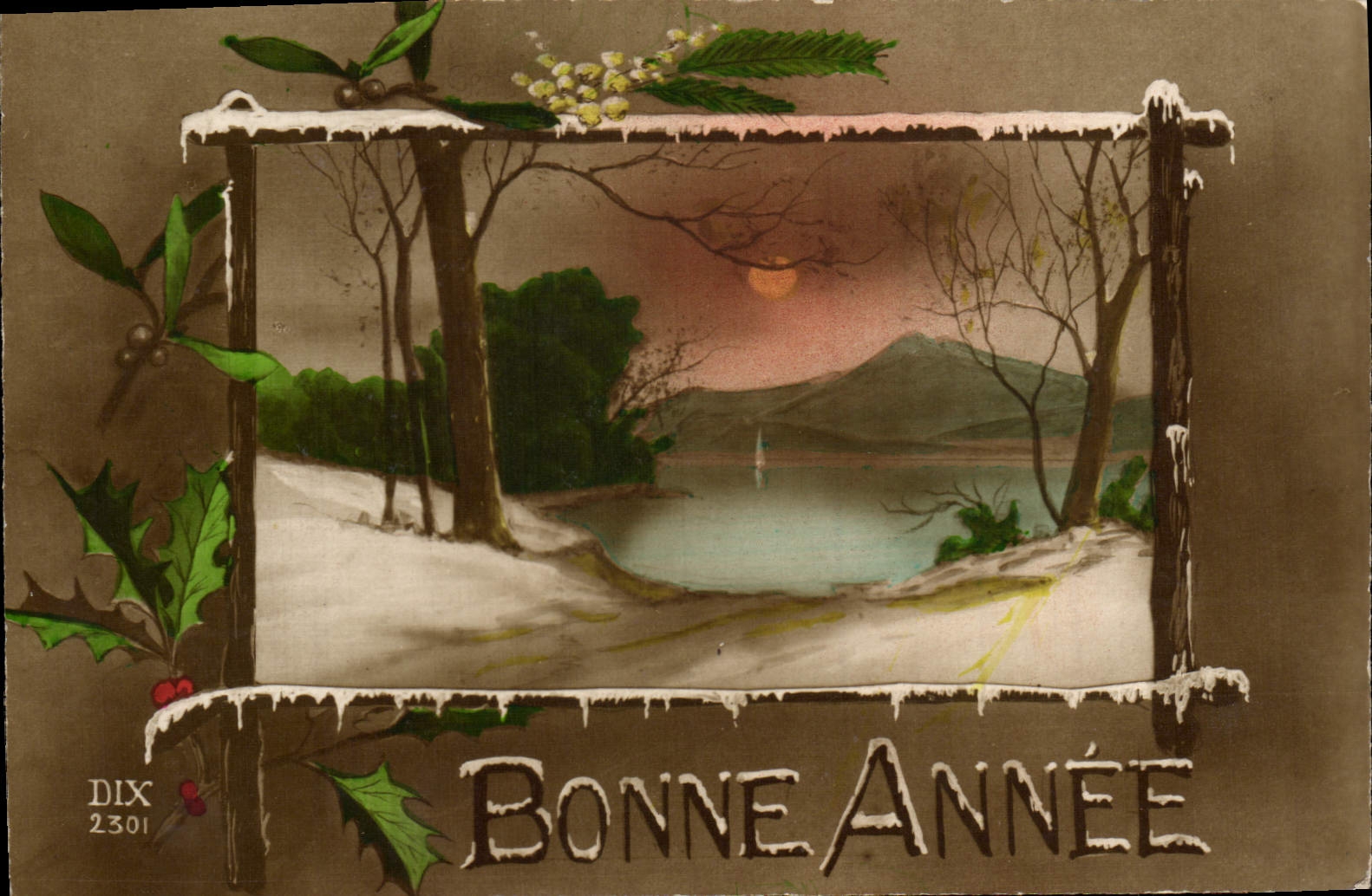 CPA Fantaisie Bonen annee