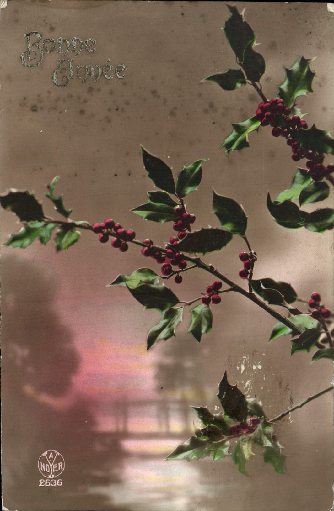 CPA Fantaisie Bonne annee