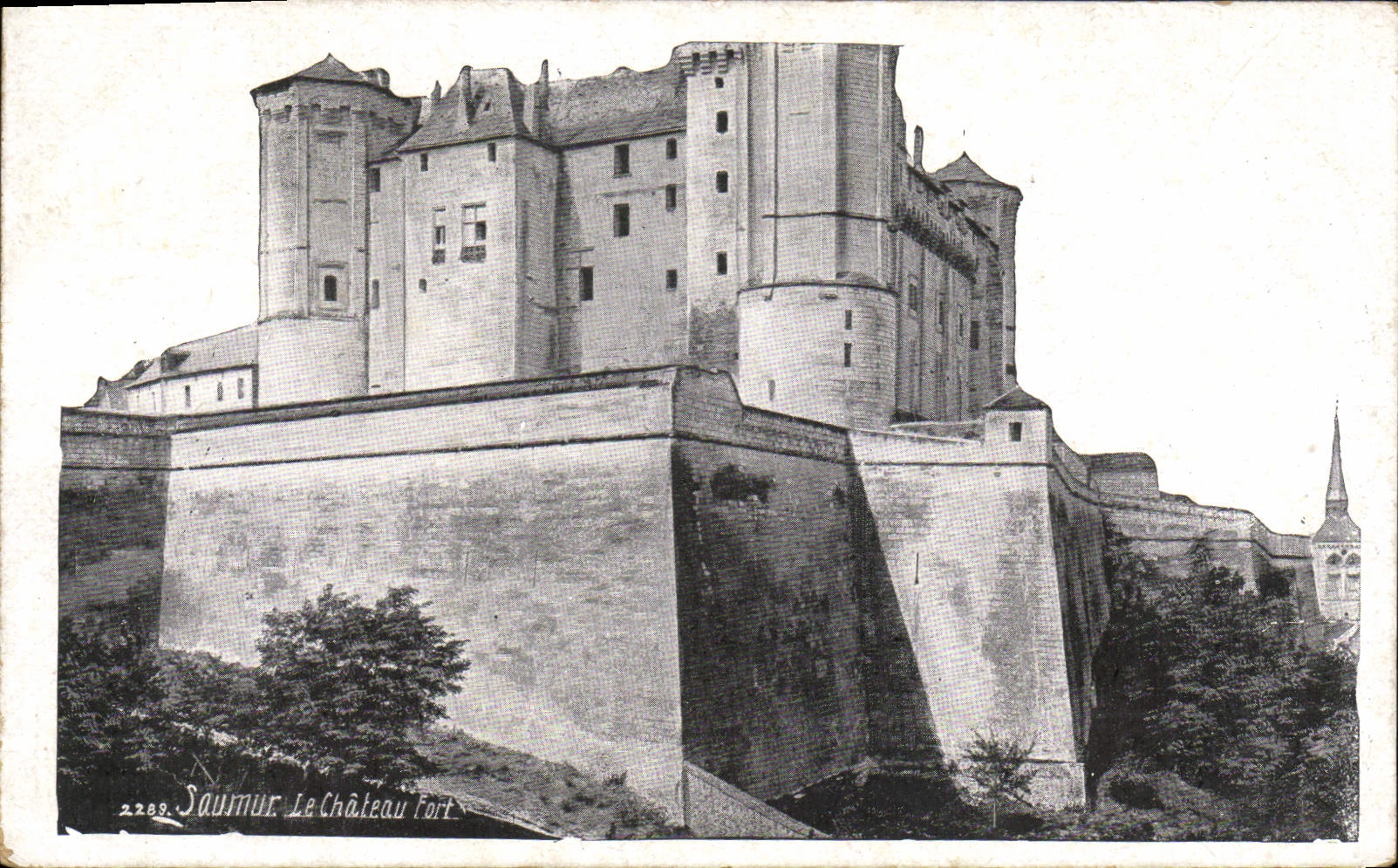CPA Saumur Le Chateau Fort