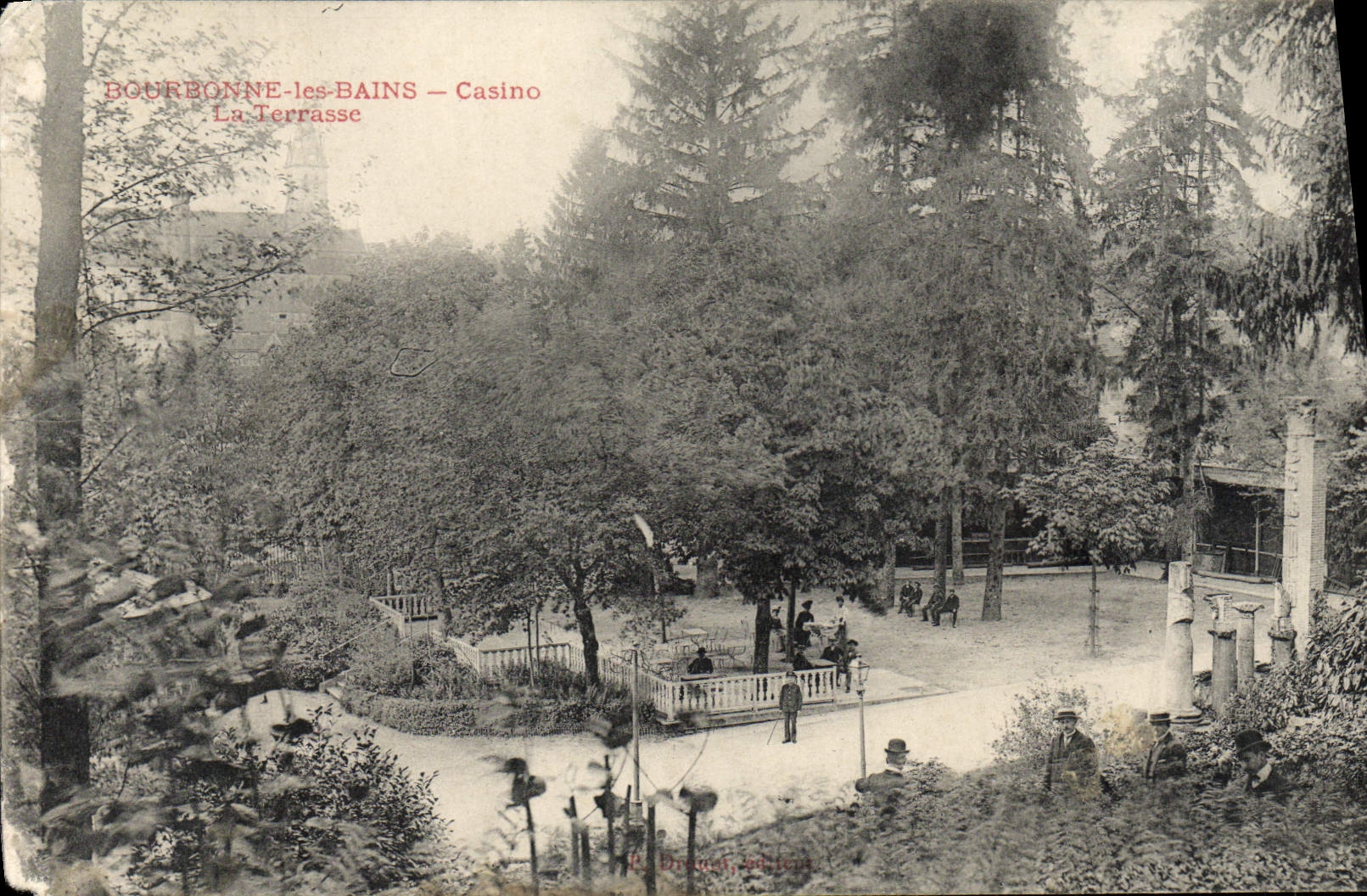 CPA Bourbonne Les Bains Casino La Terrasse