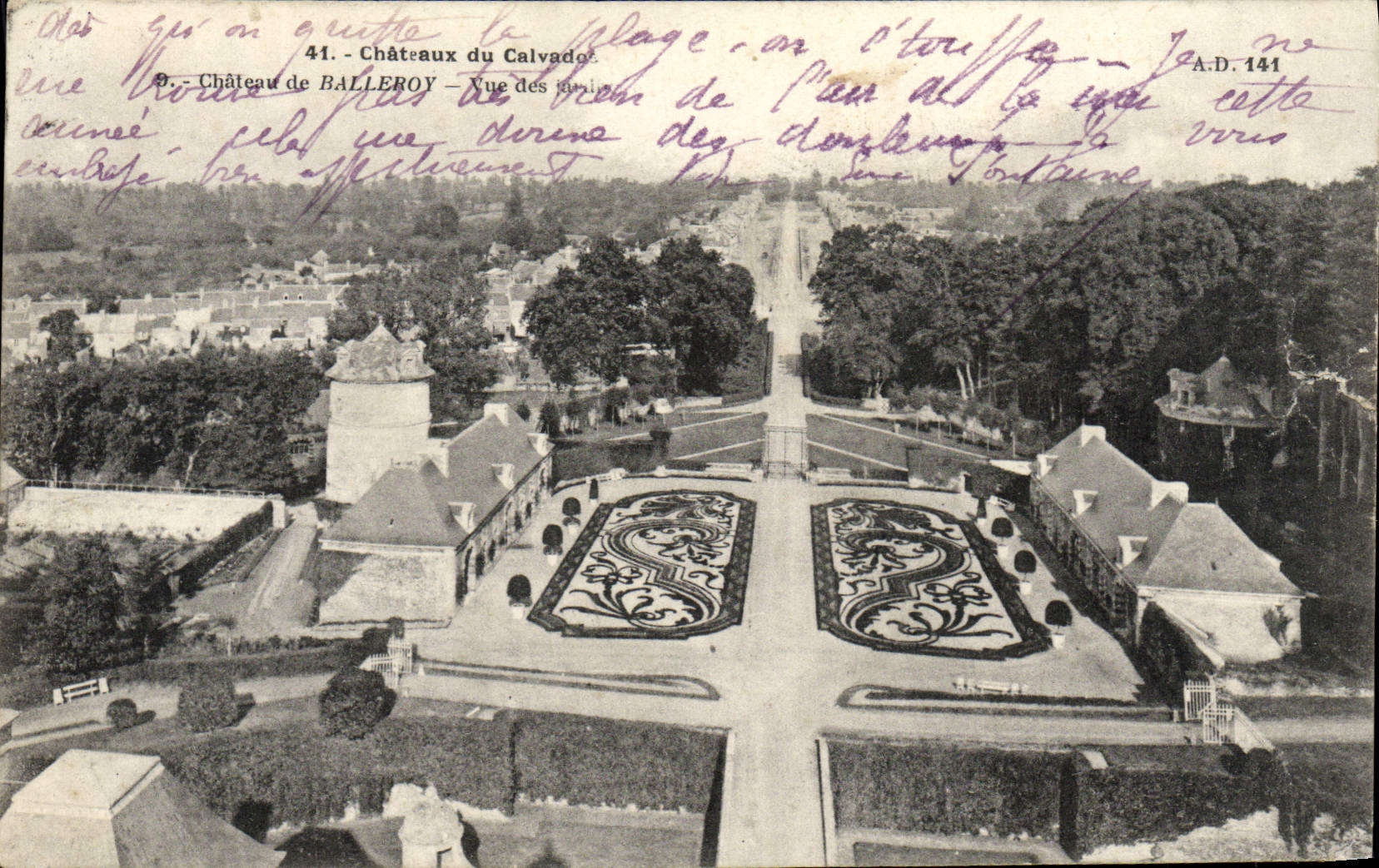 CPA Chateaux Du Calvados Chateau De Balleroy 