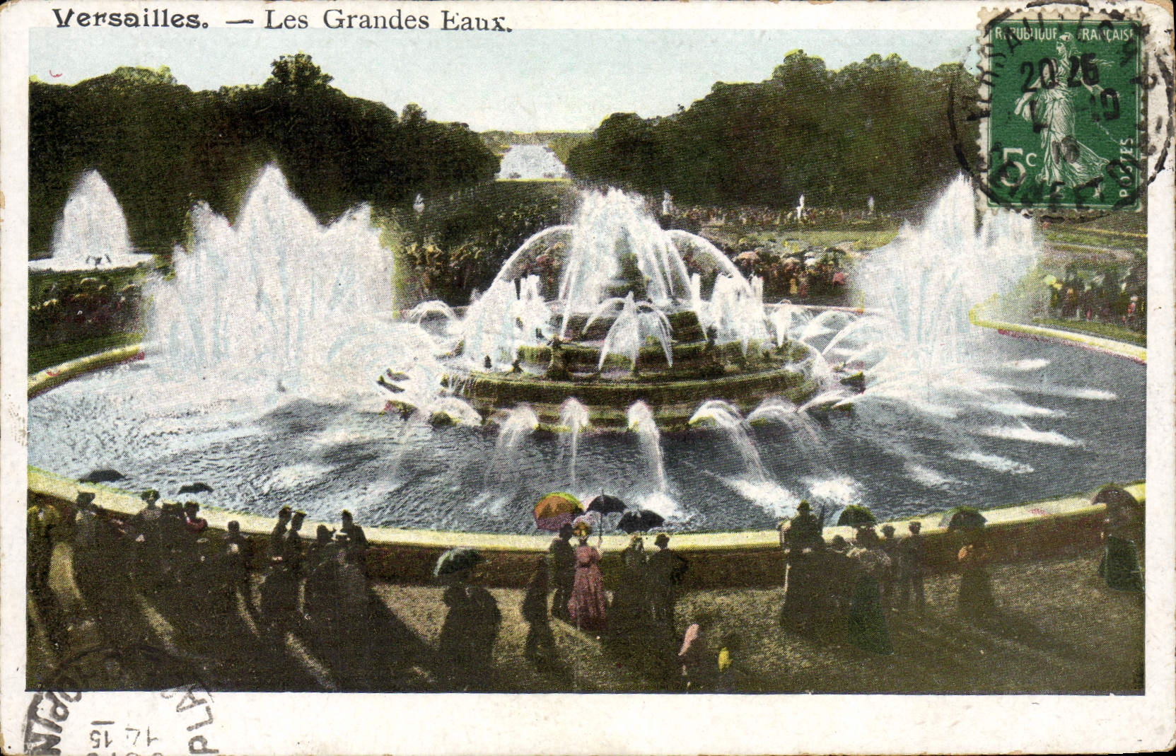 CPA Versailles Les Grandes Eaux