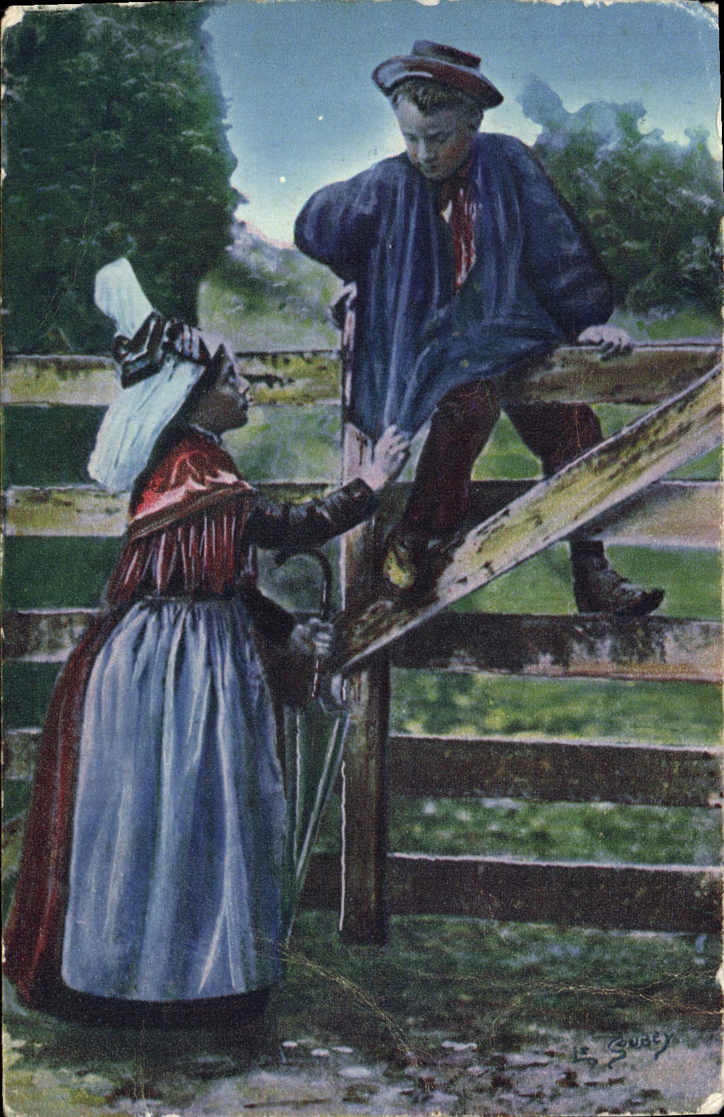 CPA La Normandie Pittoresque Folklore