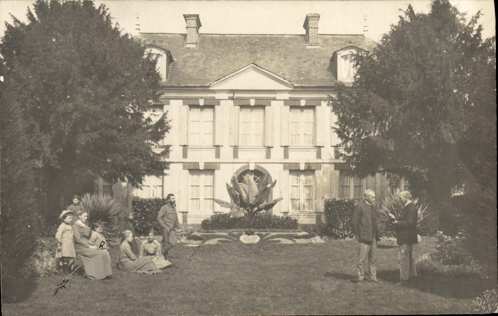 CARTE PHOTO Maison Normandie 