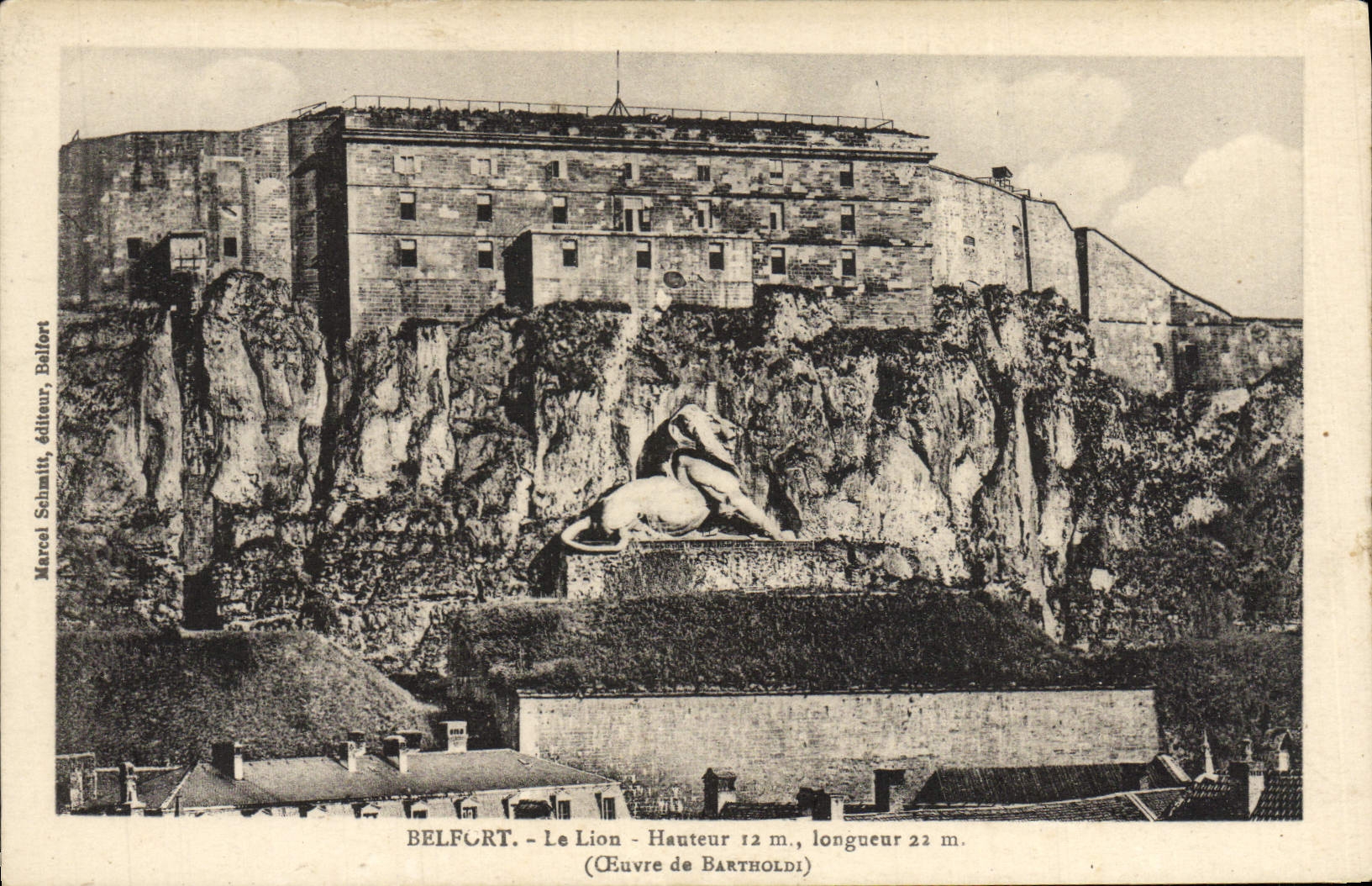 CPA Belfort Le Lion Bartholdi