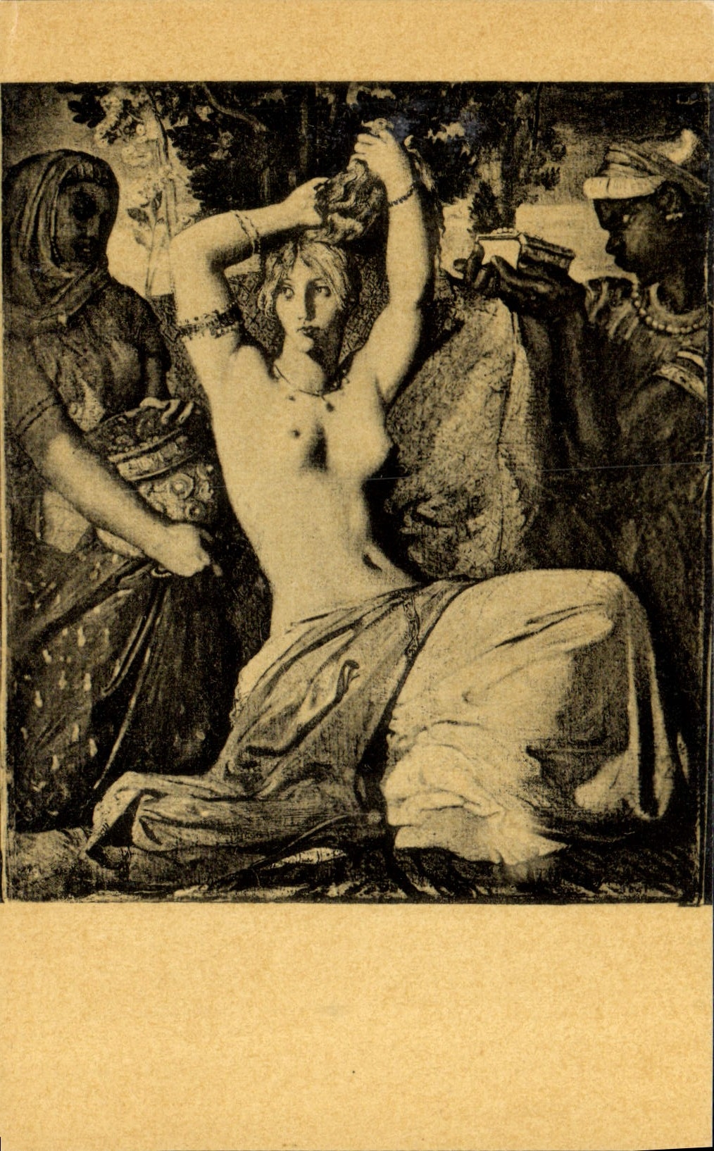 CPA Chasseriau Esther Se Parant Pour Paraitre Devant Assuerus