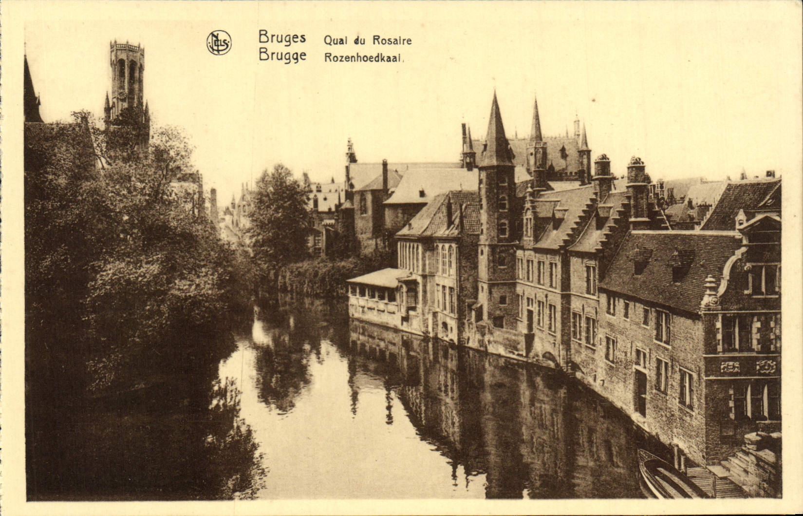 CPA Bruges Quai Du Rosaire 