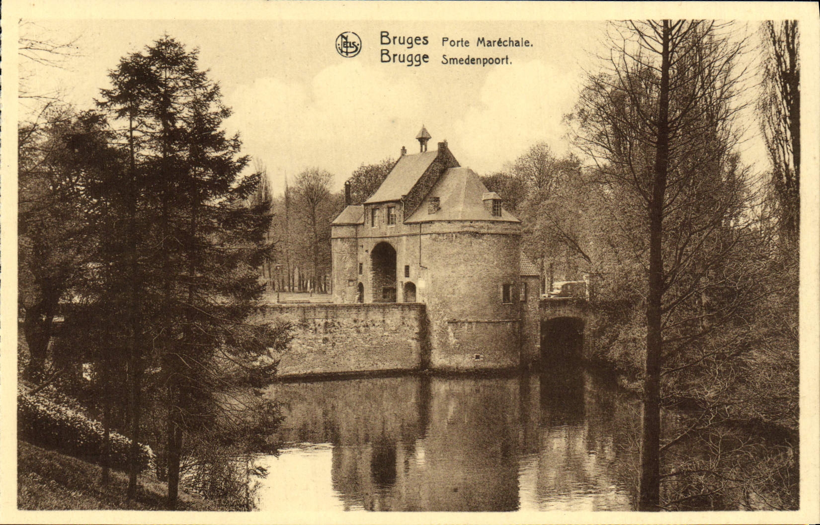 CPA Bruges Porte Marechale 