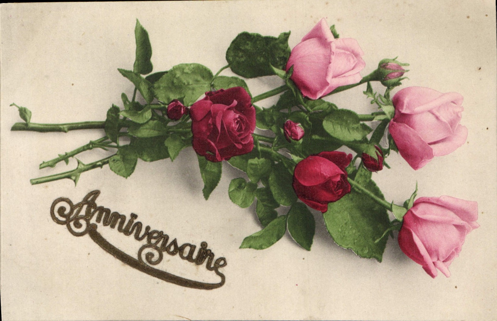 CPA Fantaisie Fleurs 