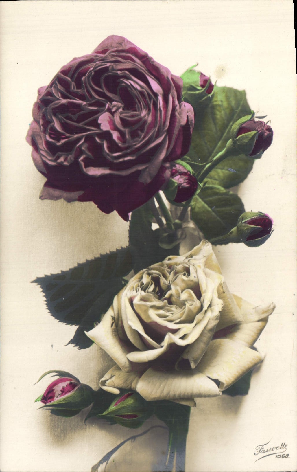 CPA Fantaisie Fleurs 