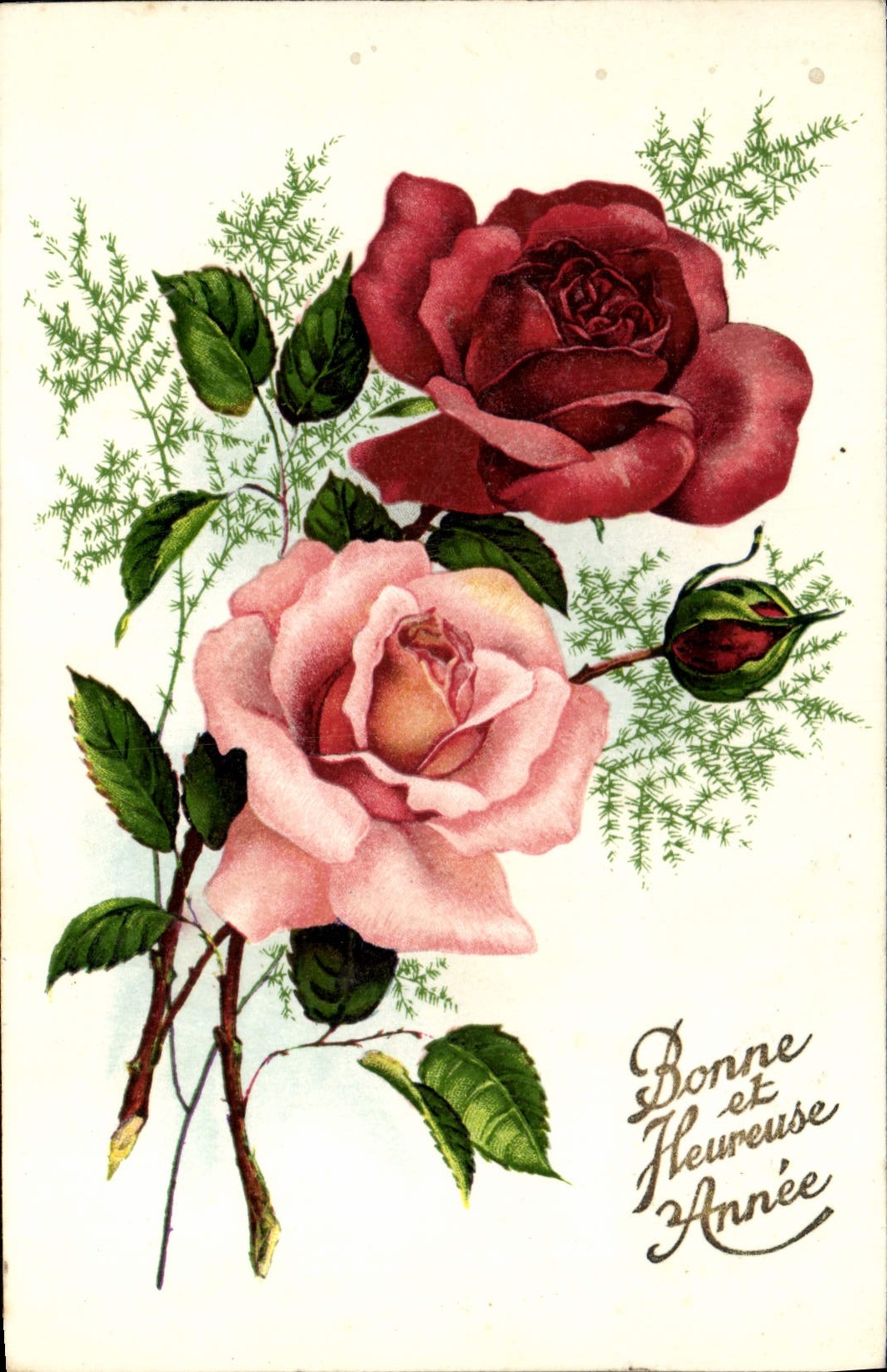 CPA Fantaisie Fleurs 