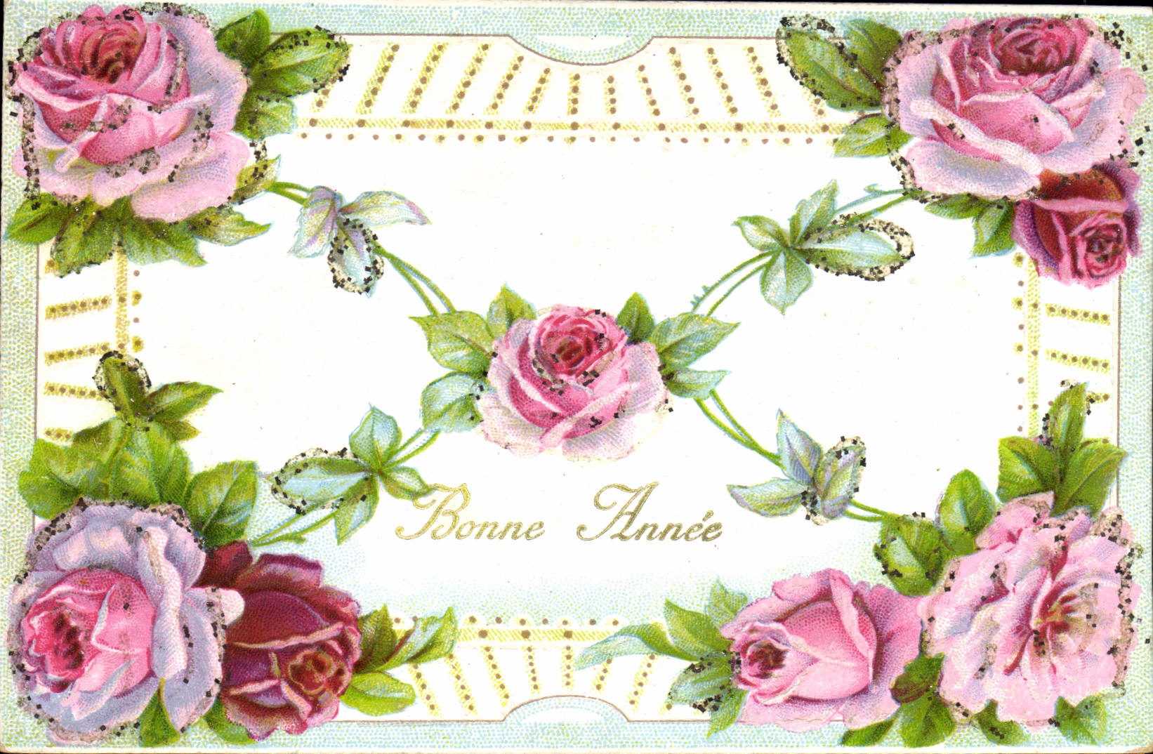 CPA Fantaisie Fleurs 