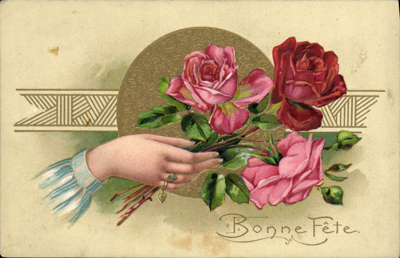 CPA Fantaisie Fleurs 