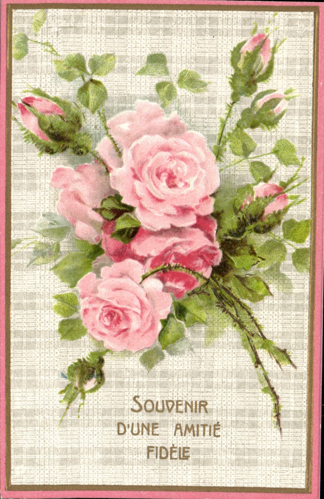 CPA Fantaisie Fleurs 