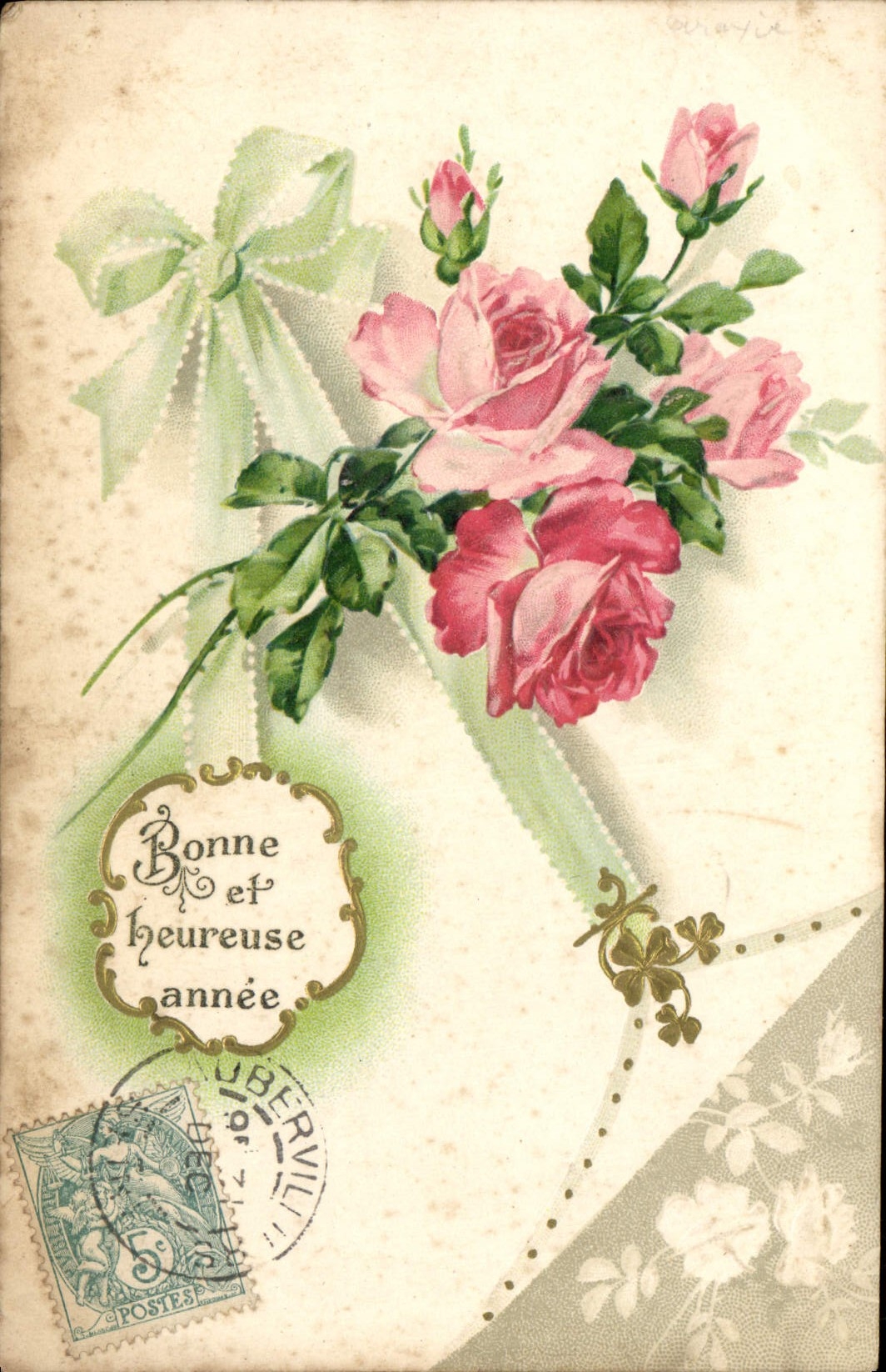 CPA Fantaisie Fleurs 