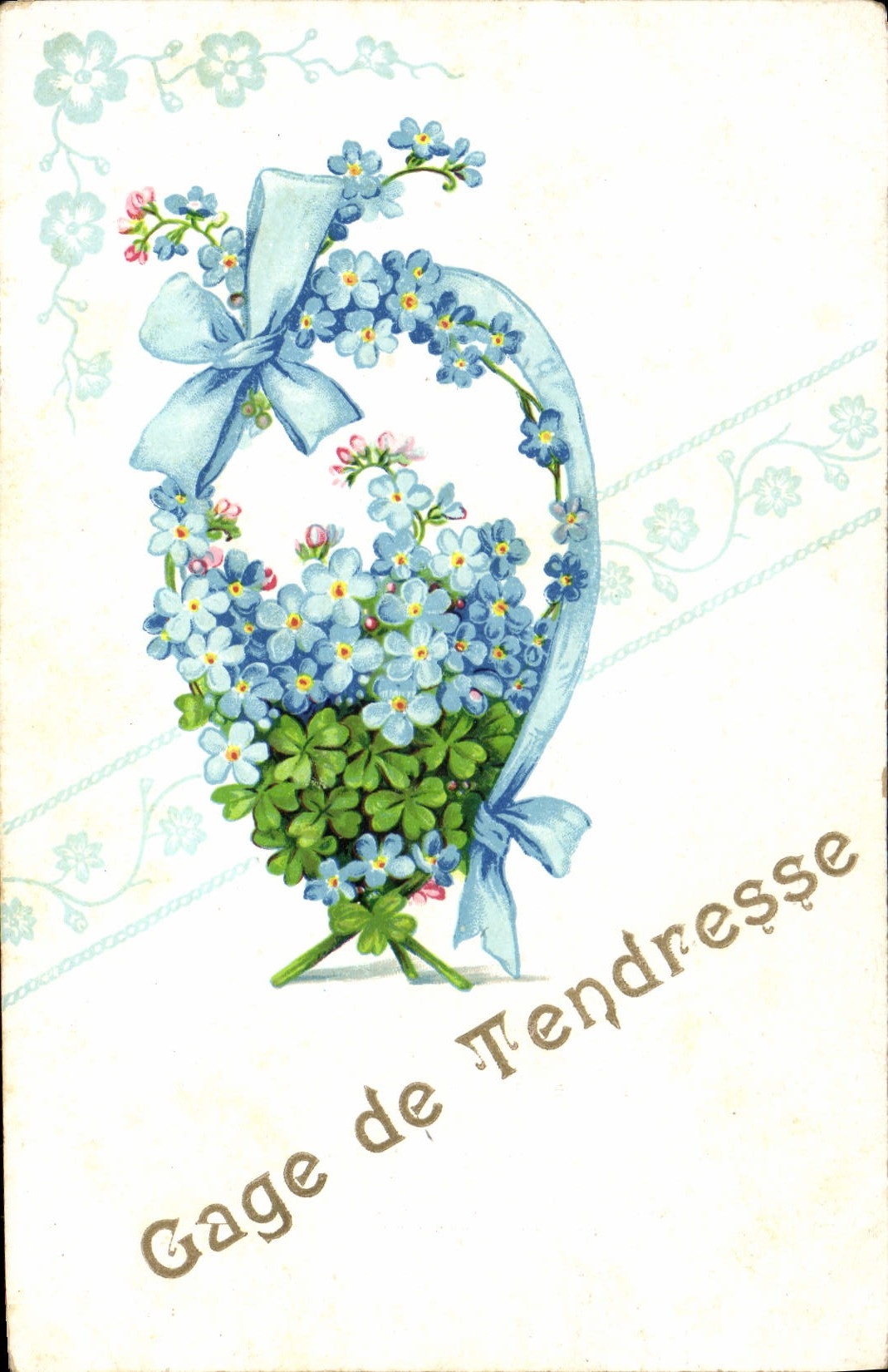 CPA Fantaisie Fleurs 