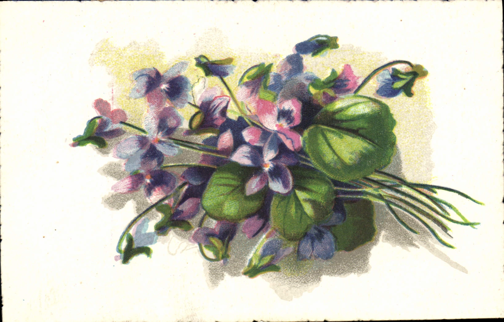 CPA Fantaisie Fleurs 