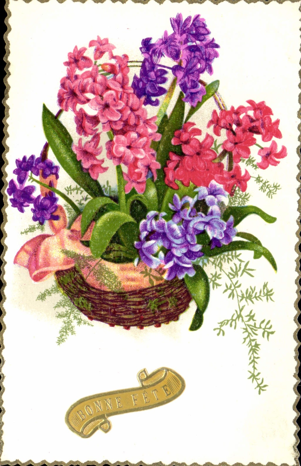 CPA Fantaisie Fleurs 