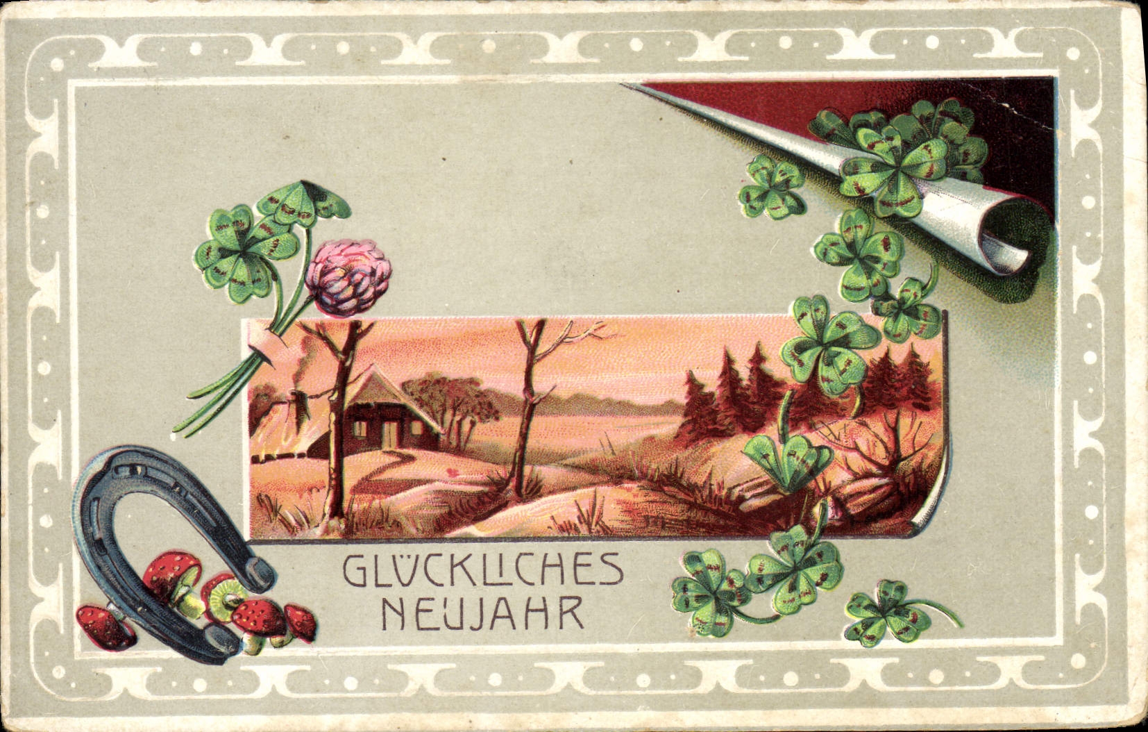 CPA Fantaisie Fleurs 