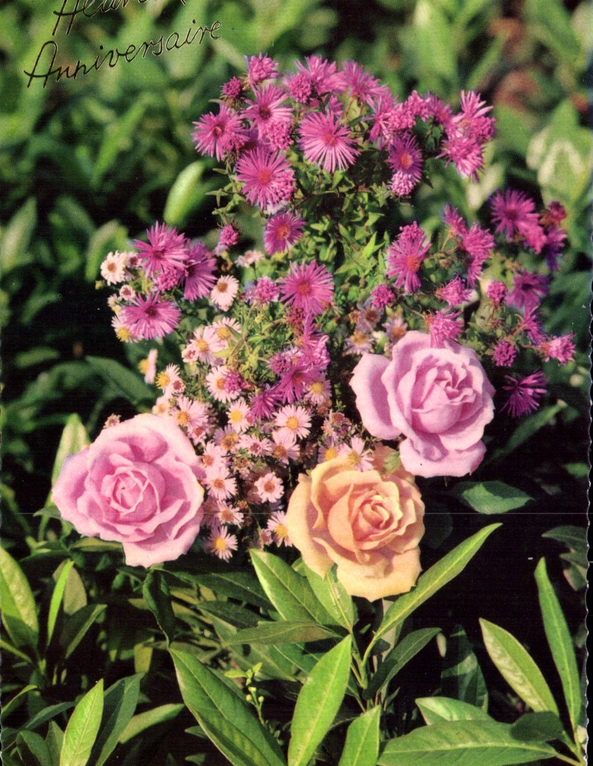 CPM Fantaisie Fleurs 