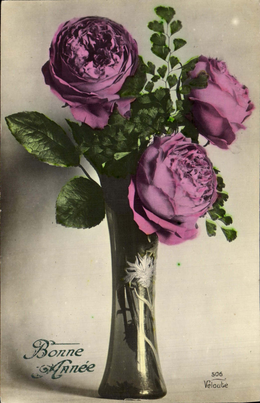 CPA Fantaisie Fleurs 