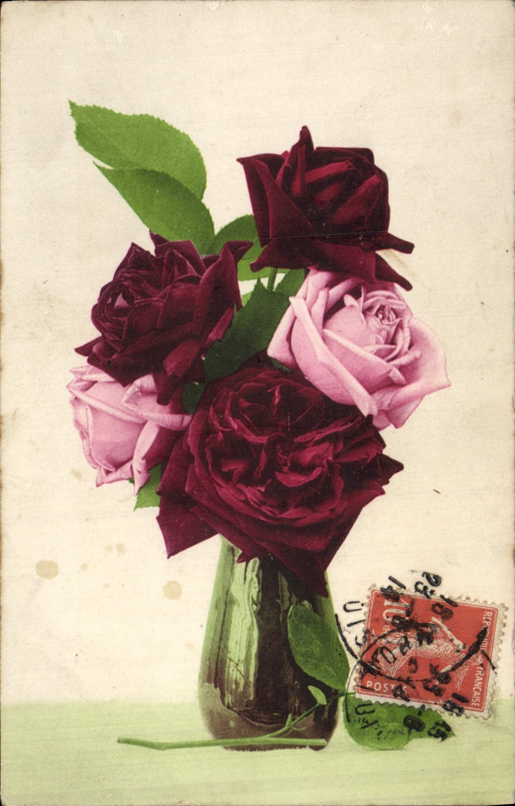 CPA Fantaisie Fleurs 