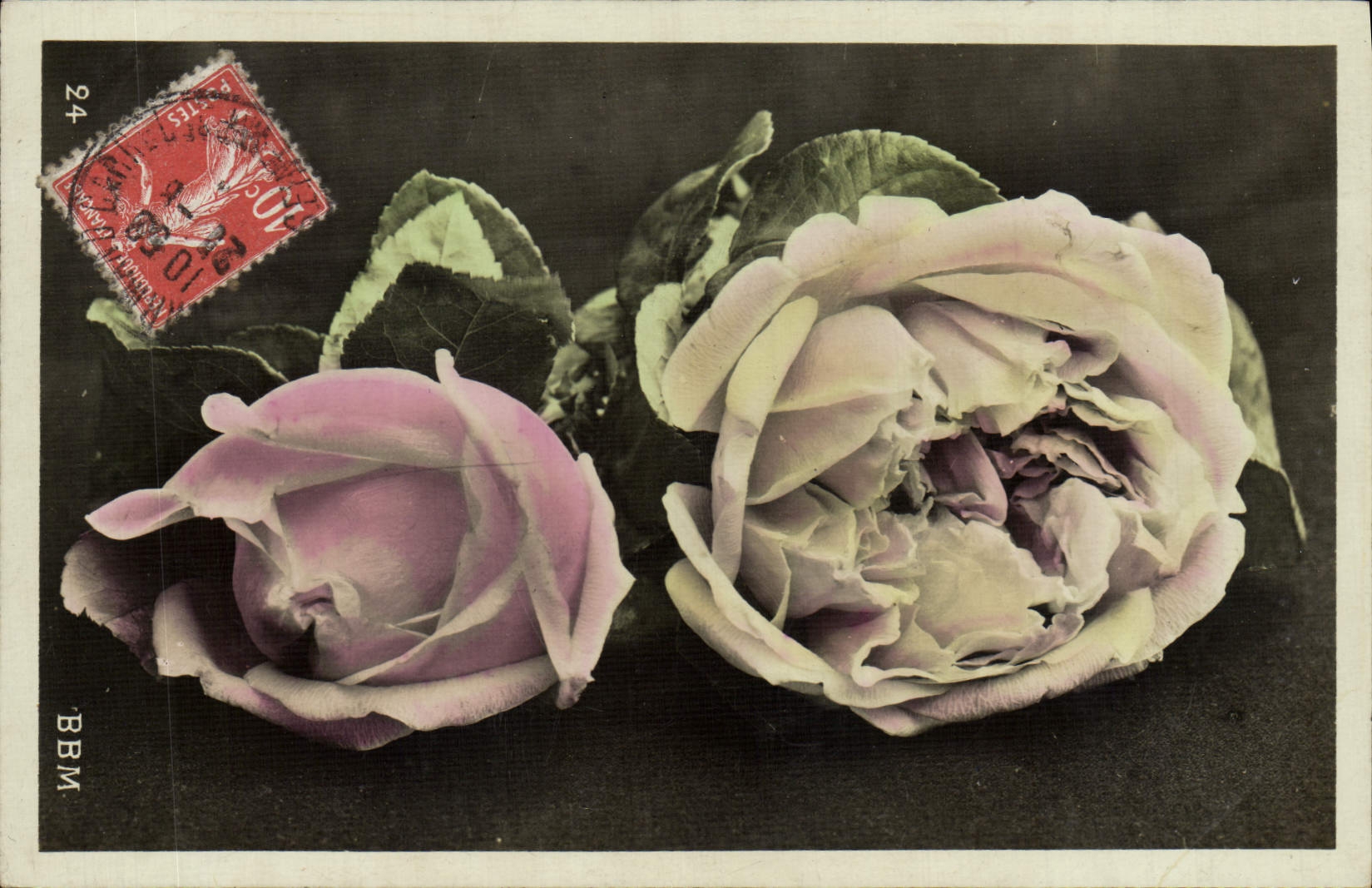 CPA Fantaisie Fleurs 